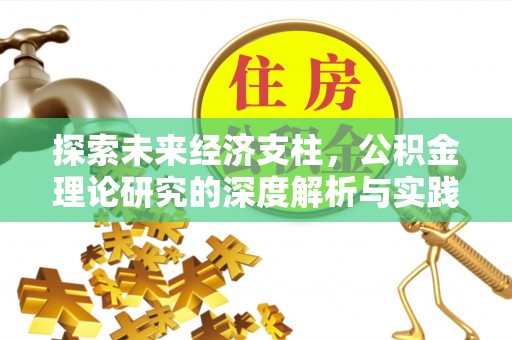 兰陵探索未来经济支柱，公积金理论研究的深度解析与实践意义