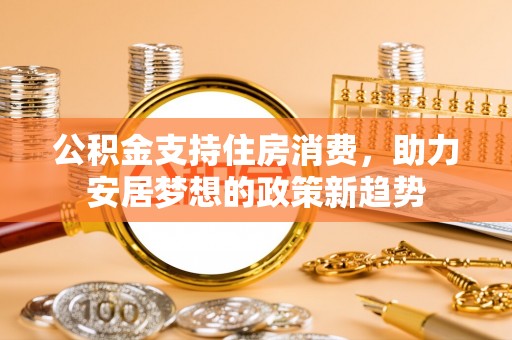 兰陵公积金支持住房消费，助力安居梦想的政策新趋势