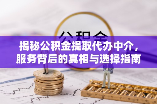 兰陵揭秘公积金提取代办中介，服务背后的真相与选择指南