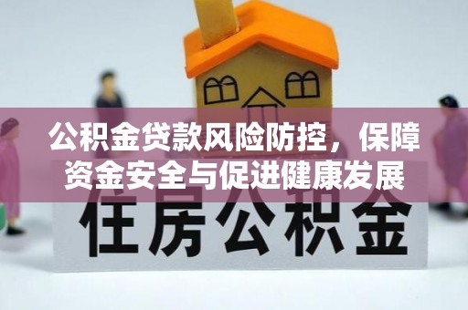 兰陵公积金贷款风险防控，保障资金安全与促进健康发展