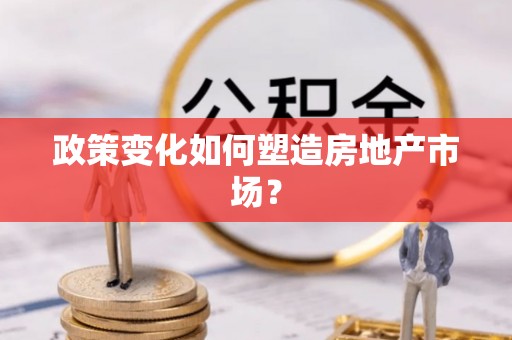 兰陵政策变化如何塑造房地产市场？
