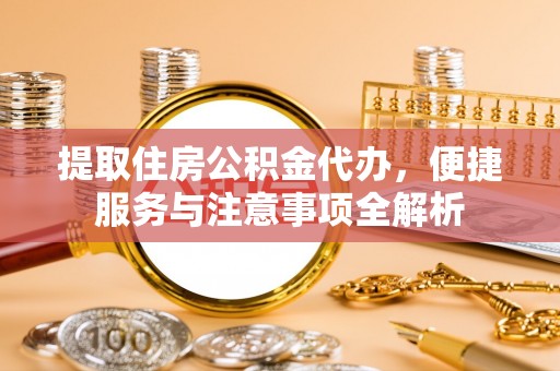 兰陵提取住房公积金代办，便捷服务与注意事项全解析