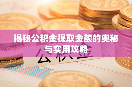 兰陵揭秘公积金提取金额的奥秘与实用攻略