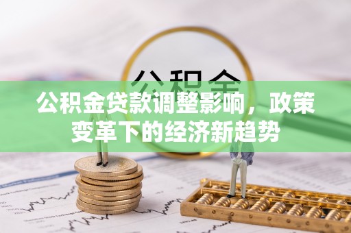 兰陵公积金贷款调整影响，政策变革下的经济新趋势