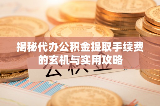 兰陵揭秘代办公积金提取手续费的玄机与实用攻略
