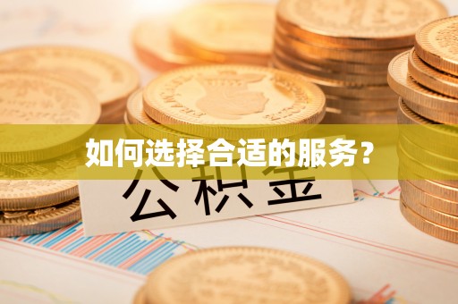 兰陵如何选择合适的服务？