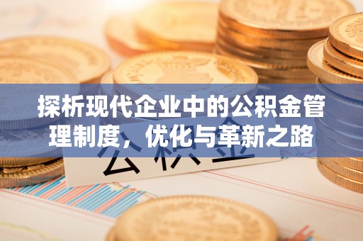 兰陵探析现代企业中的公积金管理制度，优化与革新之路