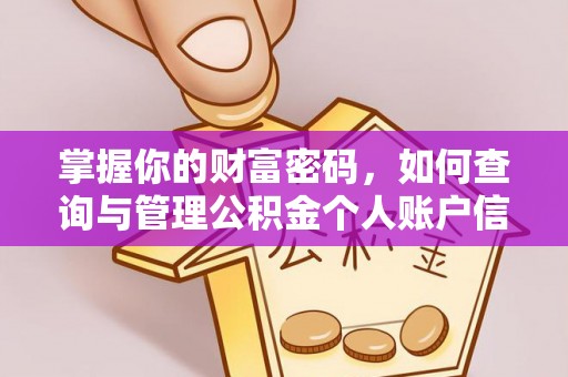 兰陵掌握你的财富密码，如何查询与管理公积金个人账户信息