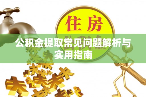 兰陵公积金提取常见问题解析与实用指南