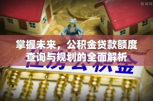 兰陵掌握未来，公积金贷款额度查询与规划的全面解析