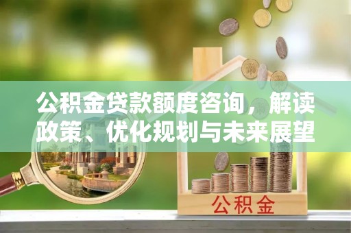 兰陵公积金贷款额度咨询，解读政策、优化规划与未来展望