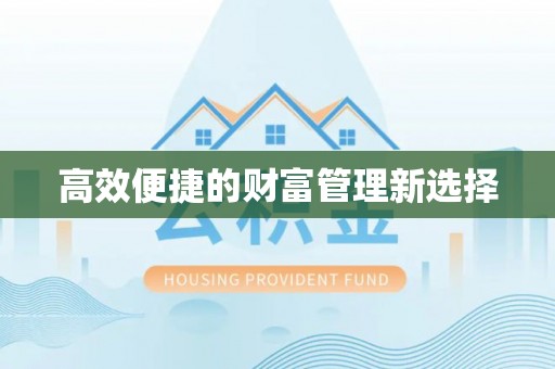 兰陵高效便捷的财富管理新选择