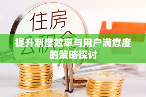 兰陵提升制度效率与用户满意度的策略探讨